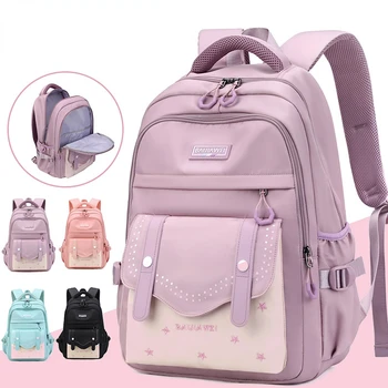 Повседневный рюкзак в корейском стиле для женщин, рюкзаки из водонепроницаемой нейлоновой ткани, дорожные рюкзаки для девочек, школьная сумка для подростков, повседневные сумки