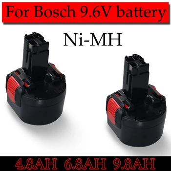 9,6 В 4800 мАч 6800 мАч 9800 мАч Аккумуляторная батарея Электроинструменты Аккумулятор для Bosch PSR 960 BH984