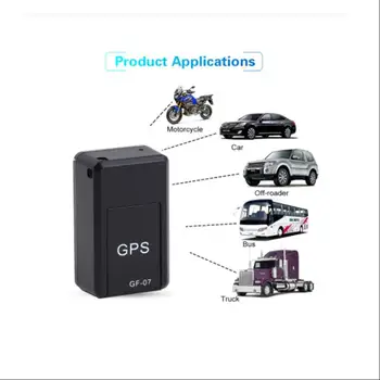 новое магнитное GPS-трекерное устройство GF07 2024 года, GSM Мини-локатор отслеживания в реальном времени, GPS-монитор дистанционного управления автомобилем мотоциклом
