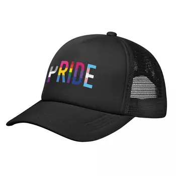 Гей-прайд, сетчатые бейсболки ЛГБТ, Солнцезащитная шляпа, лесбиянки, гомосексуалисты, Асексуалы, Пансексуалы, бисексуалы, бейсболки для гольфа, кепки для дальнобойщиков