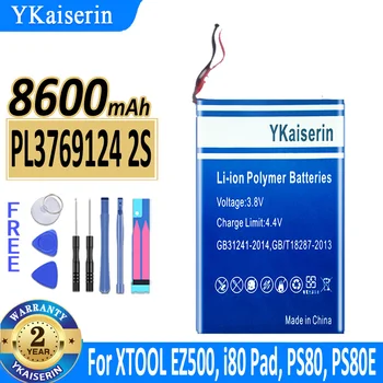 8600 мАч YKaiserin Аккумулятор PL3769124 2S PL37691242S Для XTOOL EZ500 i80 Pad PS80 PS80E X100 Pad 2/2 Pro Pad2 Pad2 Pro X7