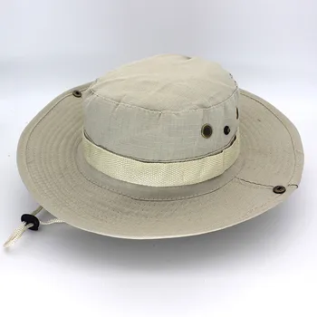 Уличная походная шляпа для рыбалки, шляпа рыбака, повседневная шляпа с круглыми полями в джунглях, мужские и женские походные шляпы