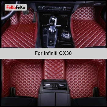 Автомобильные коврики FeKoFeKo на заказ для Infiniti QX30, Автоаксессуары, Коврик для ног