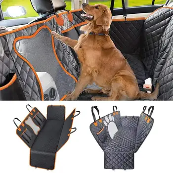 Чехол для автокресла для собак, коврик для защиты домашних животных на заднем сиденье, универсальный дизайн, защитные накладки для сидений для домашних животных, расходные материалы для грузовиков, внедорожников и RVS