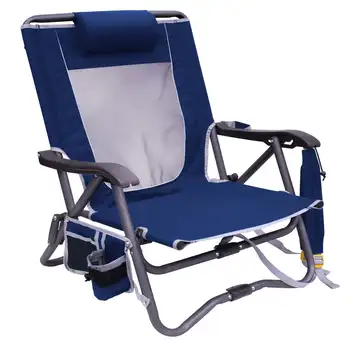Сложенное вдвое тонкое кресло для мероприятий, королевский синий, кресло для взрослых