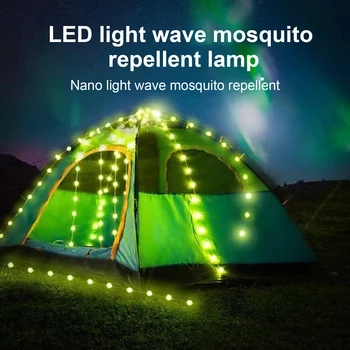 Светодиодная гирлянда от комаров, уличные кемпинговые фонари, гирлянда от мух, Контрольная лампа от комаров, гирлянда для путешествий, походов