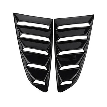 Отделка Крышки Жалюзи Заднего Бокового Вентиляционного Отверстия из Углеродного Волокна для Ford Mustang 2015+