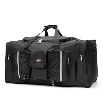 Большая вместимость, ткань Оксфорд, портативная водонепроницаемая сумка для багажа, Клетчатая сумка, сумка для перемещения, Складная сумка для хранения