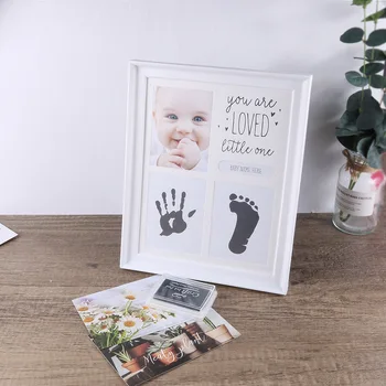 Сувениры к Столетию для новорожденных мальчиков и девочек, изготовленных вручную Пластиковая прямоугольная рамка для фотографий