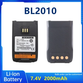 аккумулятор walkie talkie BL2010 7,4 В 2000 мАч Литий-ионный аккумулятор для hytera TD500/510/560/580 радио