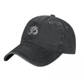 Коллекция Yoga Om Symbol Aum Бейсболка ковбойская шляпа Кепка с козырьком Ковбойские шляпы Бибоп Мужские и женские головные уборы