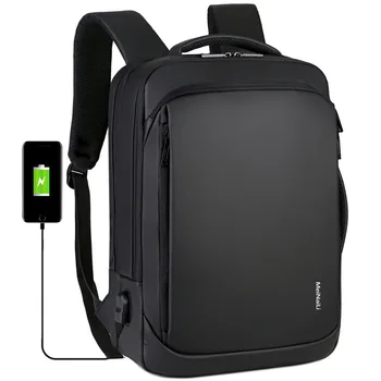 16-дюймовый рюкзак, сумка для ноутбука, большой емкости, мужской рюкзак для деловых поездок, уличная портативная USB-сумка для компьютера, школьная сумка